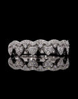 Majestic Crown Brilliance: Diamond Ring