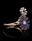 Awaken’s Two Toned Sunflower Diamond Ring