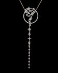 Awaken’s Dragon's Constellation: Long Diamond Pendant