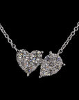 Awaken’s Heart & Par  Sparkle Necklace