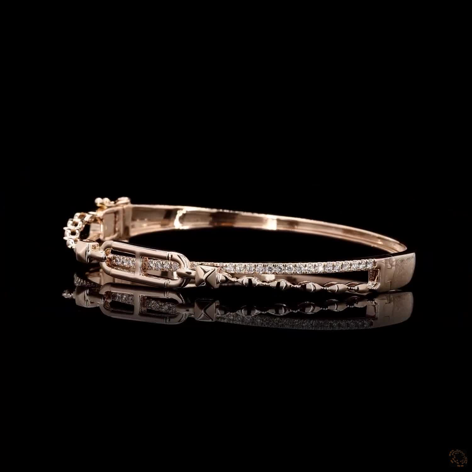 Radiance Elegance Diamond Bangle