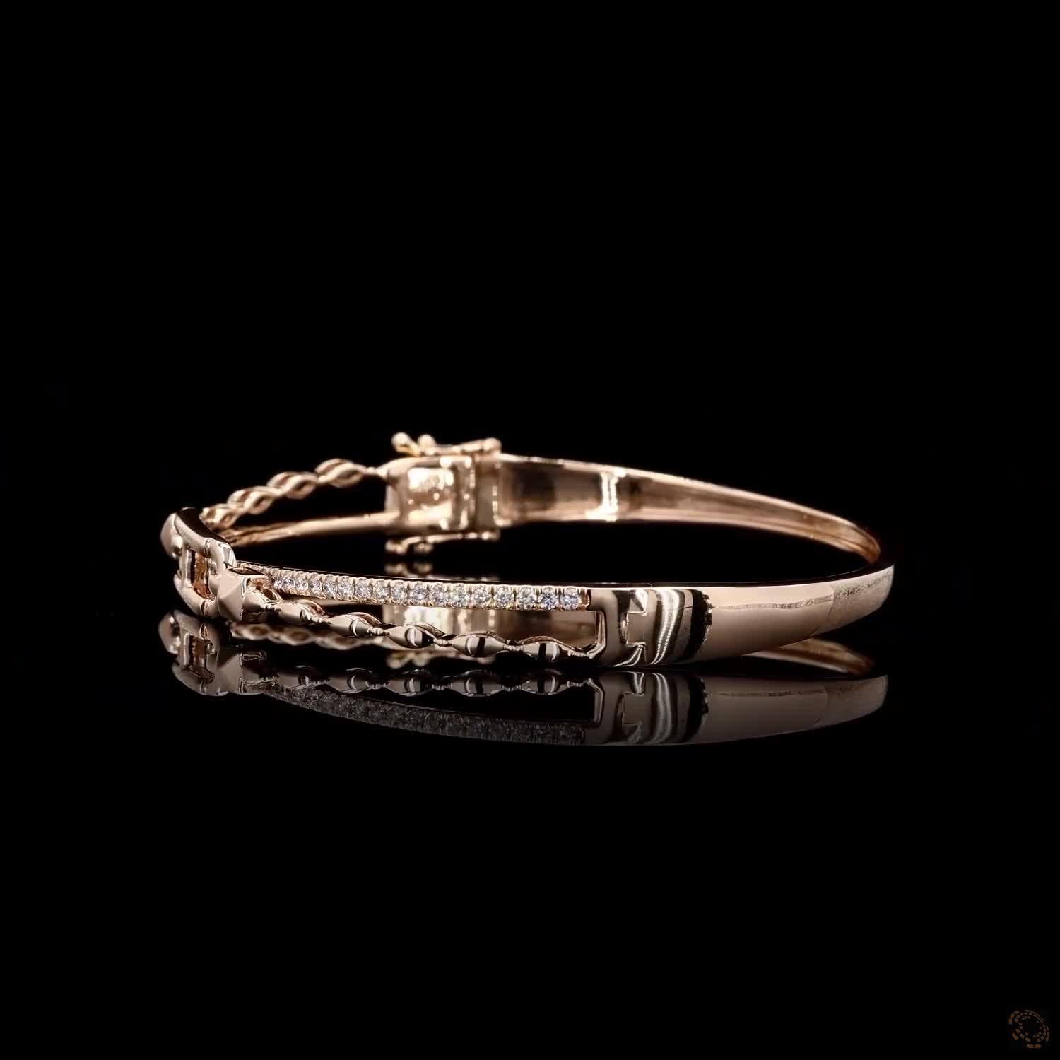 Radiance Elegance Diamond Bangle