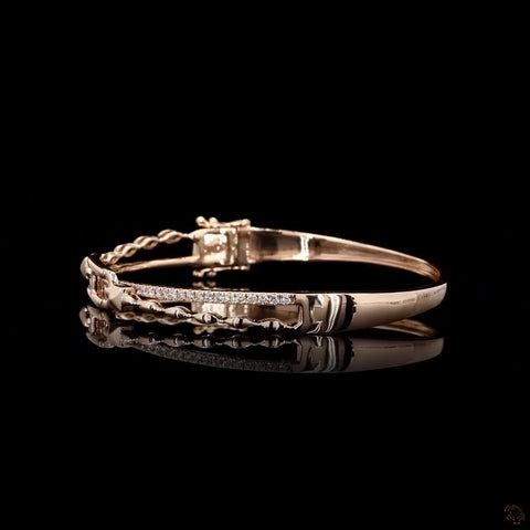 Awaken’s Radiance Elegance  Diamond Bangle