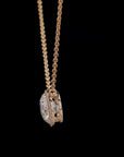 Awaken’s Solitude: Single  Solitaire Diamond Necklace