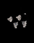 Awaken’s Lucky 3 Diamond Earrings