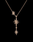 Awaken’s Long Stellar Sparkle Diamond Necklace