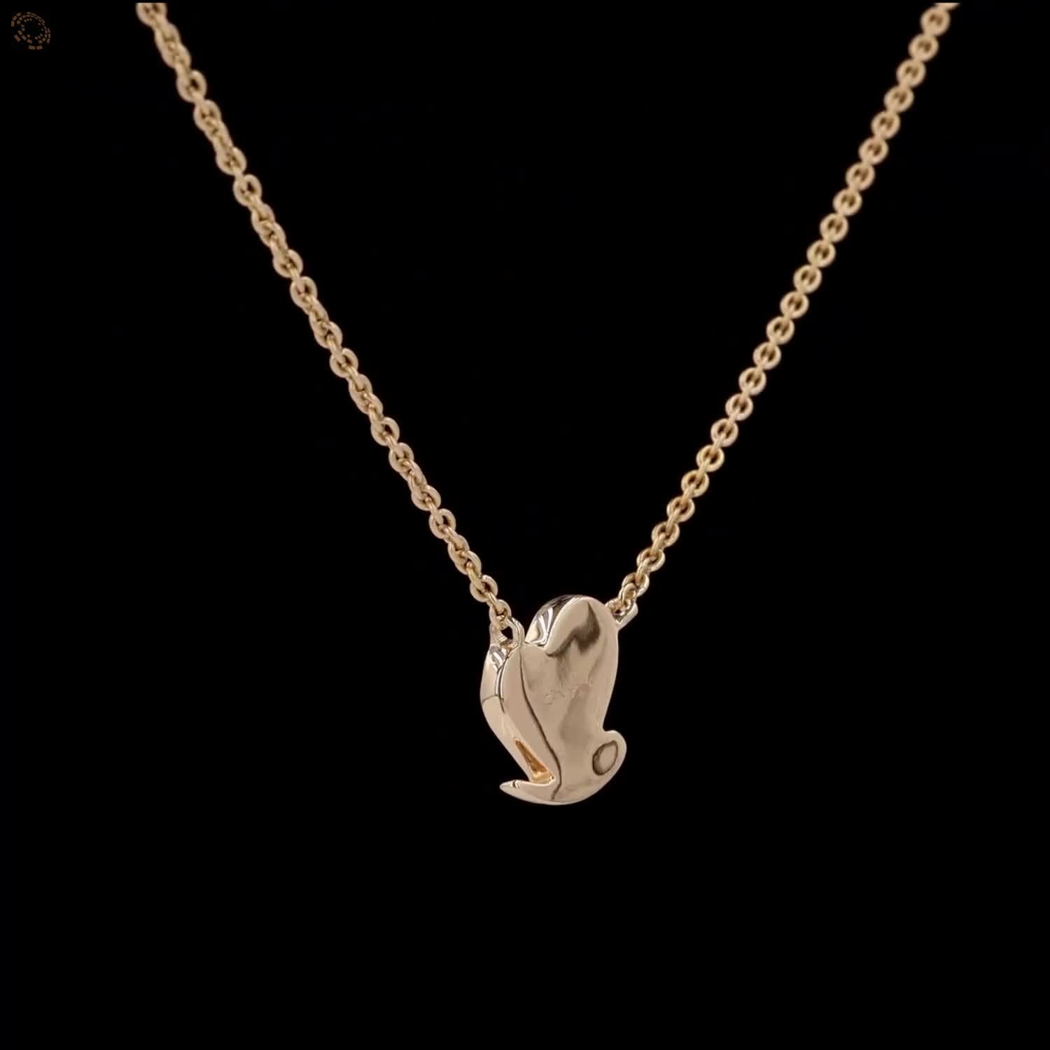 Awaken’s Unique Butterfly  Diamond Necklace