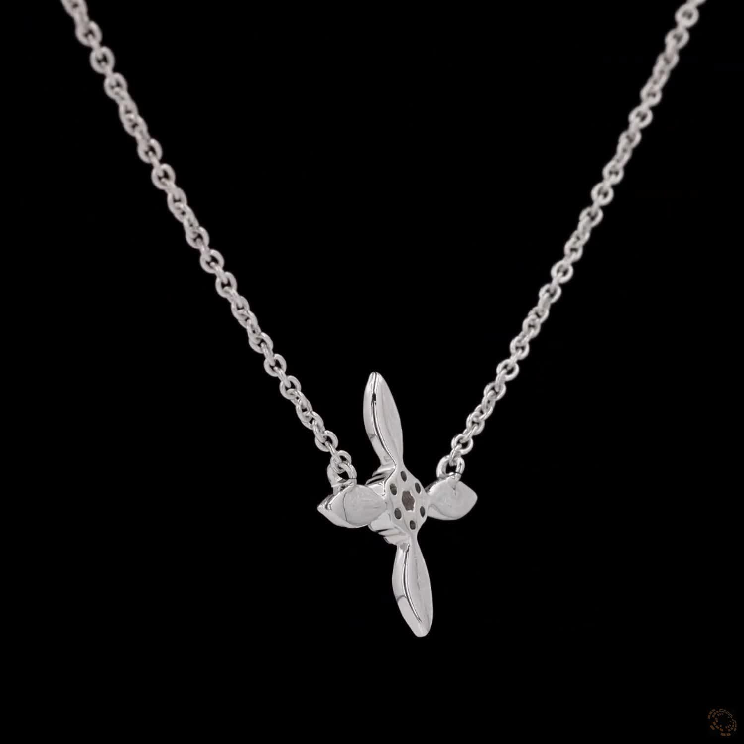 Awaken’s Petals of Perfection: Diamond Delight Necklace