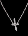 Awaken’s Petals of Perfection: Diamond Delight Necklace