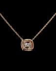 Awaken’s Asscher Allure:  Diamond Necklace