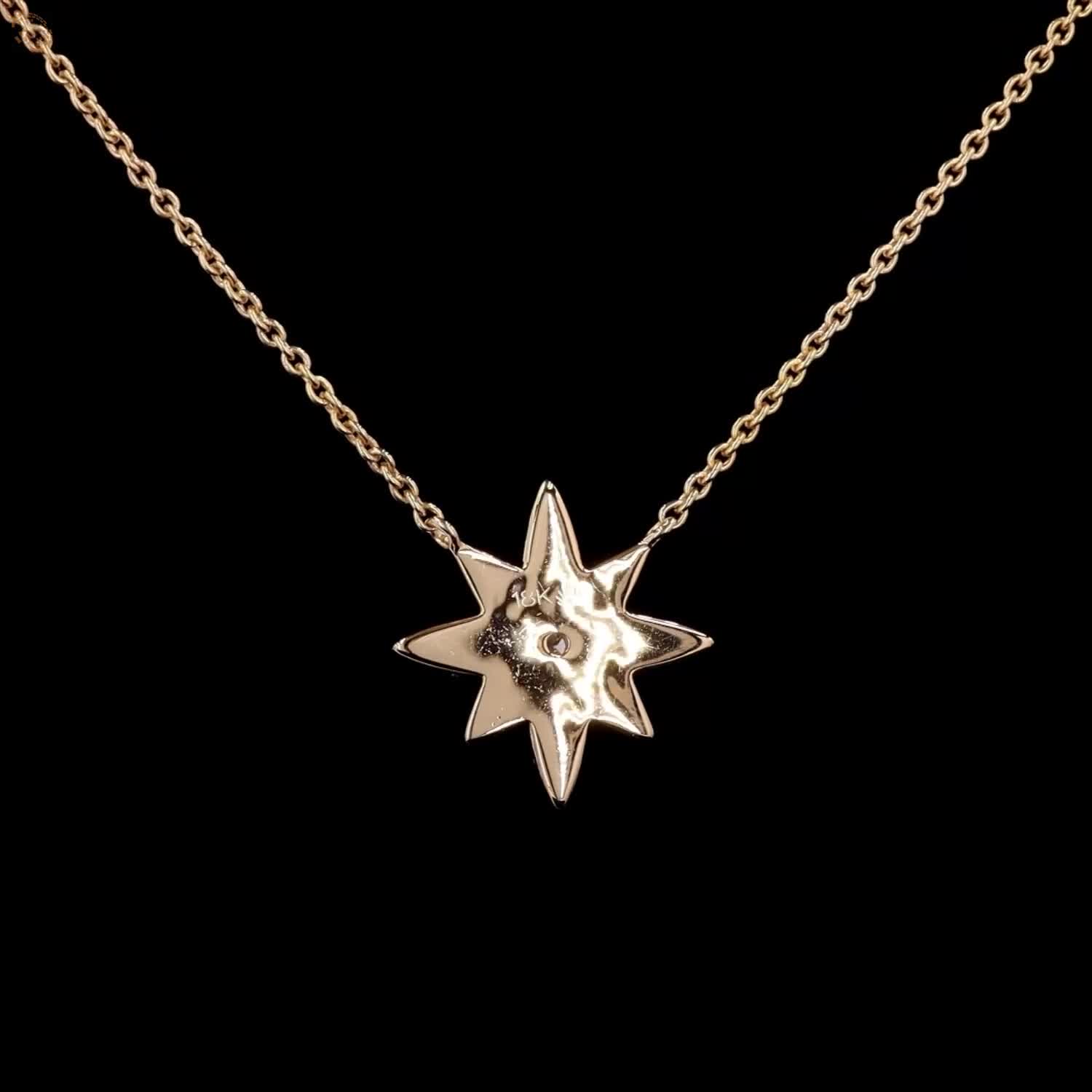 Awaken’s Stellar Sparkle  Diamond Necklace