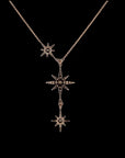 Awaken’s Long Stellar Sparkle Diamond Necklace