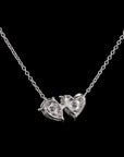 Awaken’s Heart & Par  Sparkle Necklace