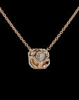 Awaken’s Comfort Cushion Cut Diamond Necklace