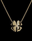 Blossom Radiance: Diamond Flower Necklace