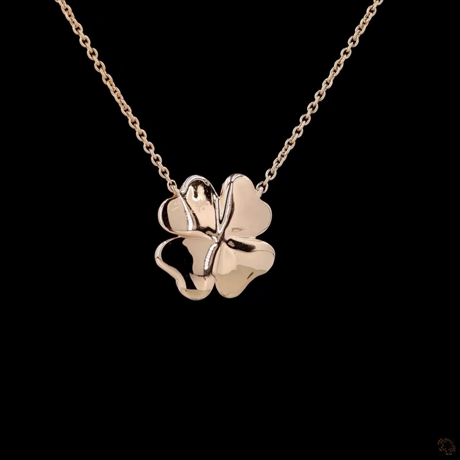 Awaken’s Bloom: Two-Toned Diamond Flower Necklace