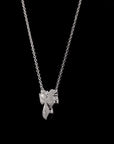 Awaken’s Timeless Floral:  Flower Diamond Necklace