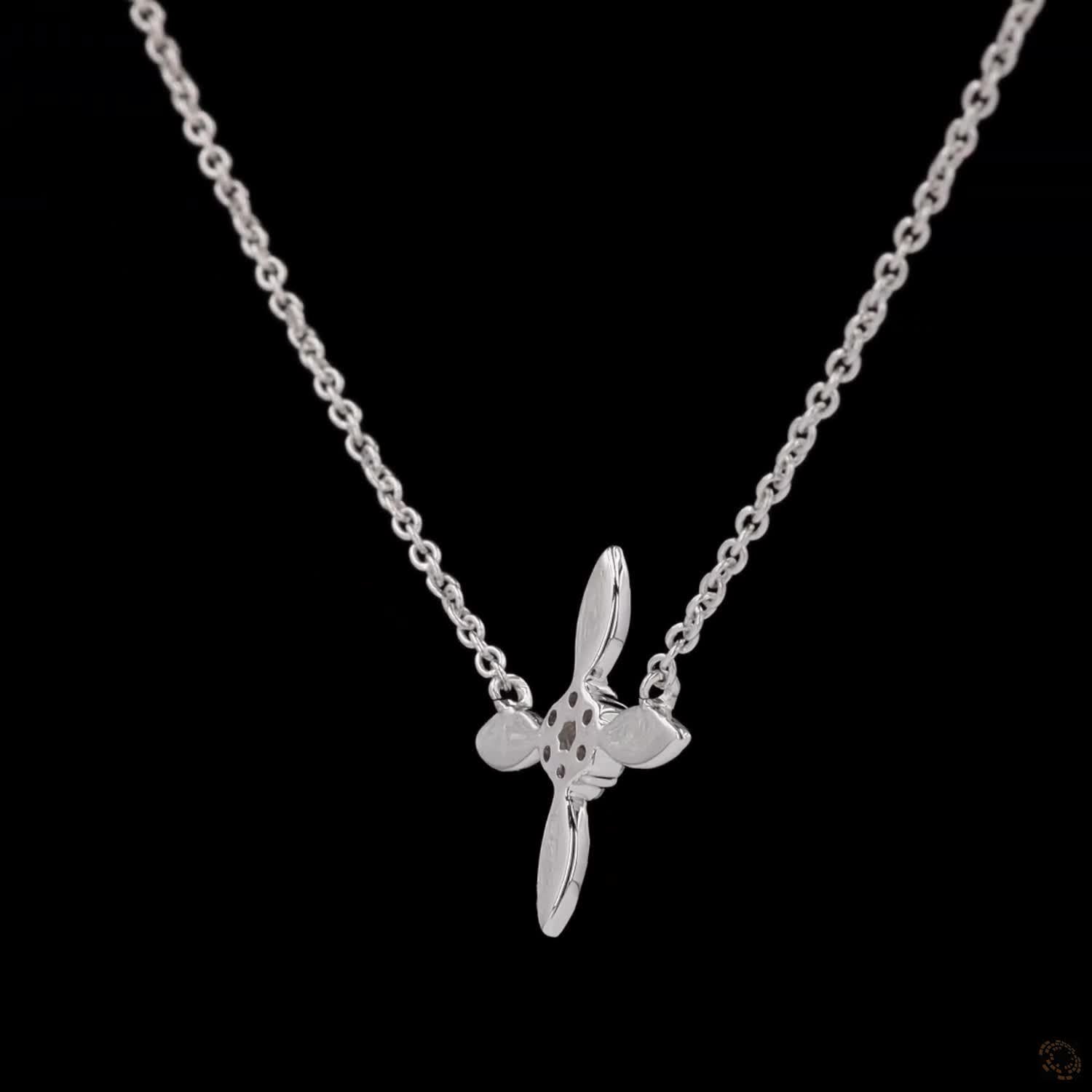 Awaken’s Petals of Perfection: Diamond Delight Necklace