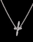 Awaken’s Petals of Perfection: Diamond Delight Necklace