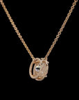 Awaken’s Solitude: Single  Solitaire Diamond Necklace