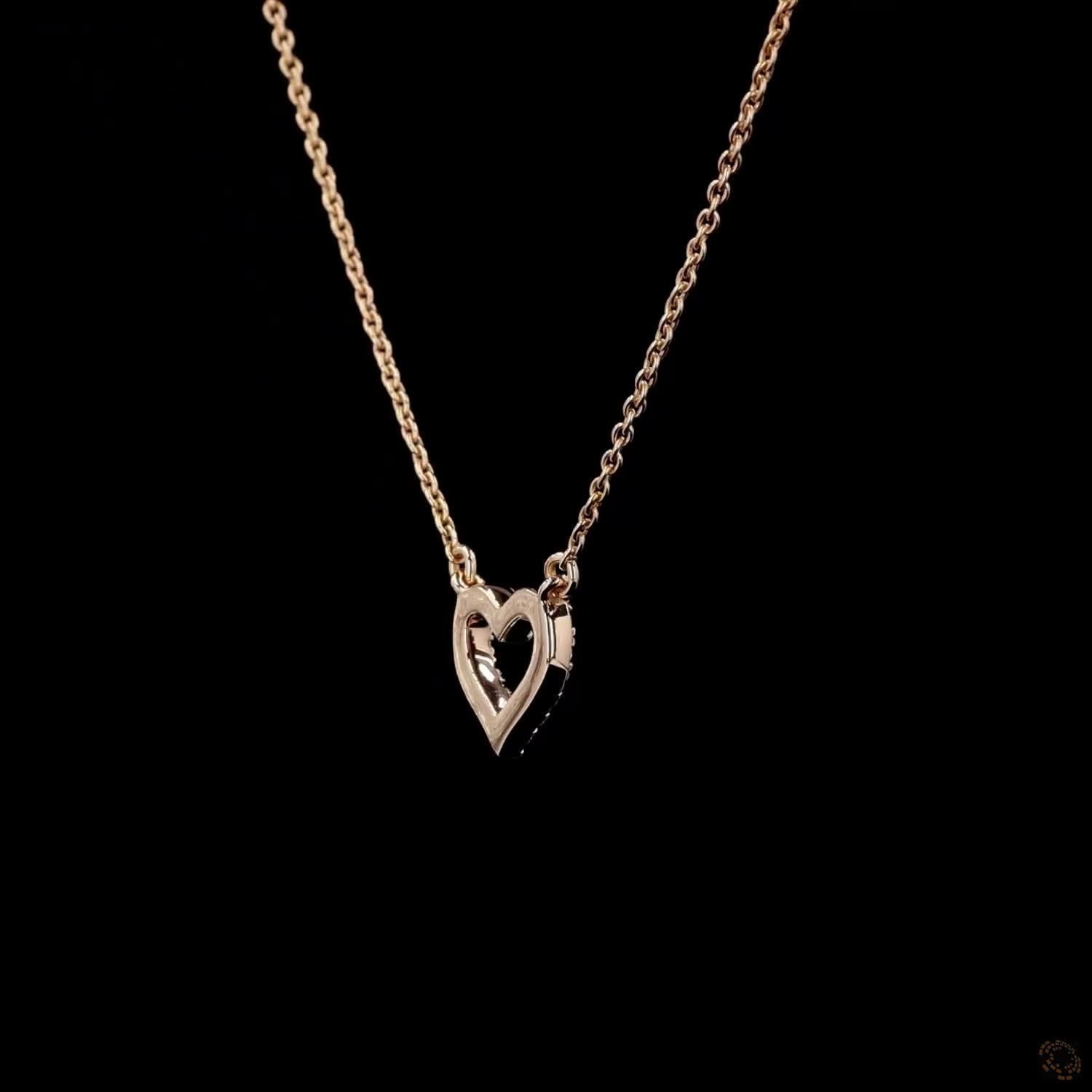 Awaken’s Heart&#39;s Radiance:  Heart-Shaped Pendant