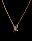 Awaken’s Oceanic Elegance: Starfish Shape Diamond Necklace