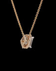 Dazzling Comfort: Cushion-Cut Diamond Necklace