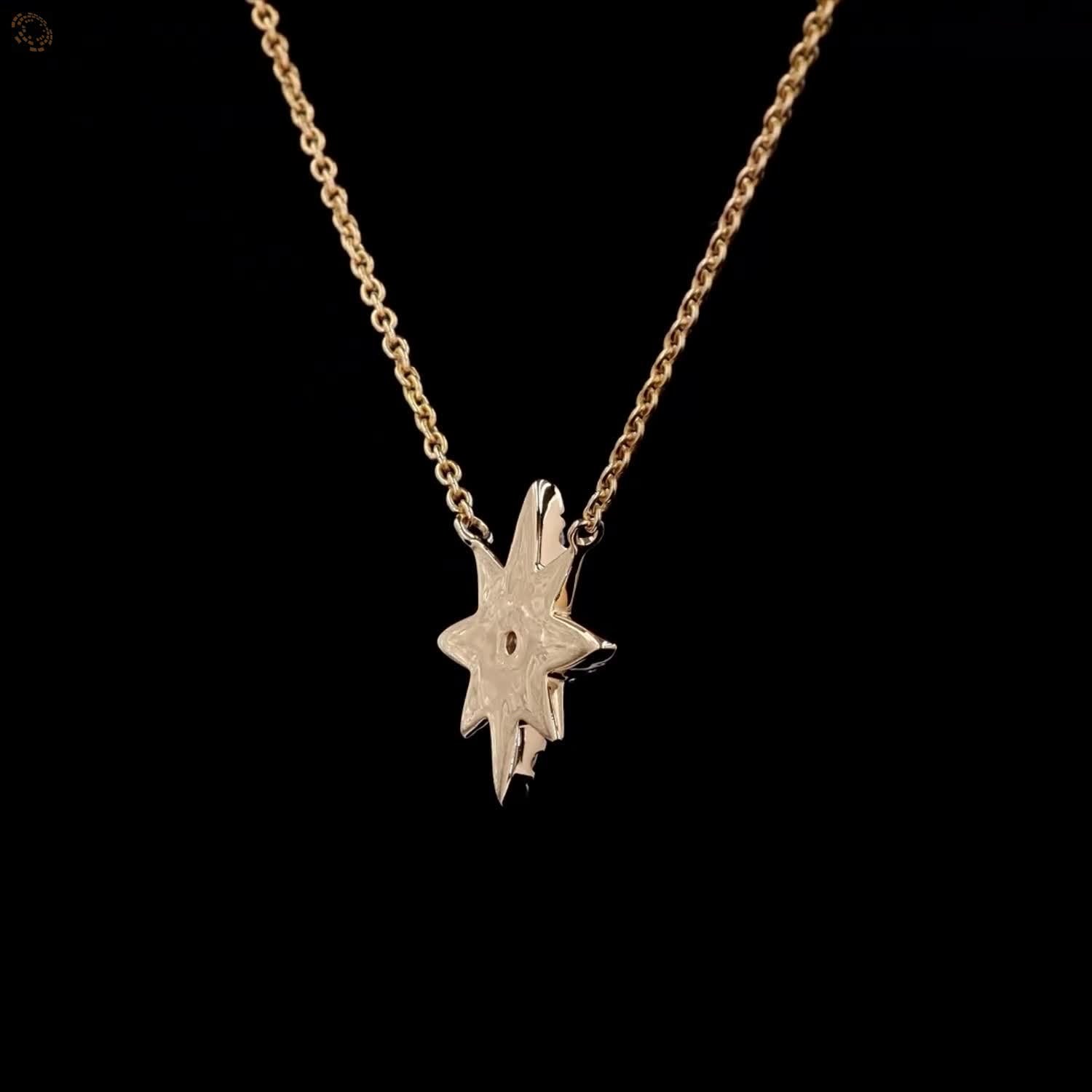 Awaken’s Stellar Sparkle  Diamond Necklace