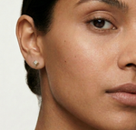 Vega Studs Princess Lab Grown Diamond Double Frame