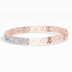 Oval Lab Grown Diamond Statement Ilaria Bracelet 
