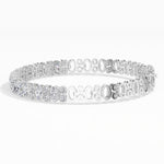 Oval Lab Grown Diamond Statement Ilaria Bracelet 