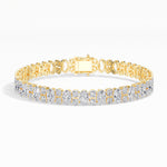 Oval Lab Grown Diamond Statement Ilaria Bracelet 