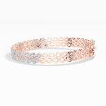 Pear Lab Grown Diamond Cluster Tennis Lumora Bracelet 