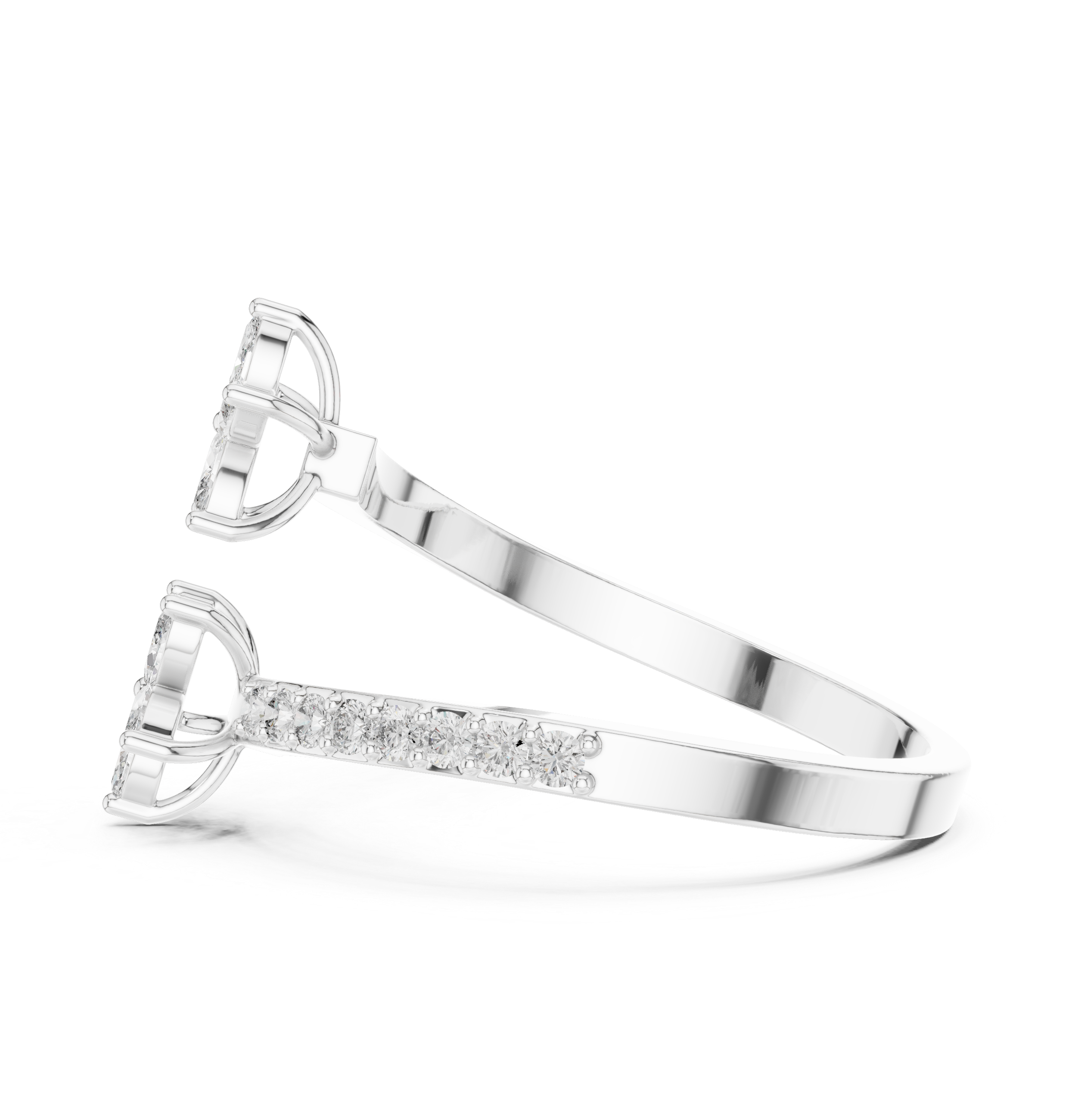 Gold Eternity Marquise Band Lab Grown Diamon Ophia Ring Lab Grown Diamond Jewellery