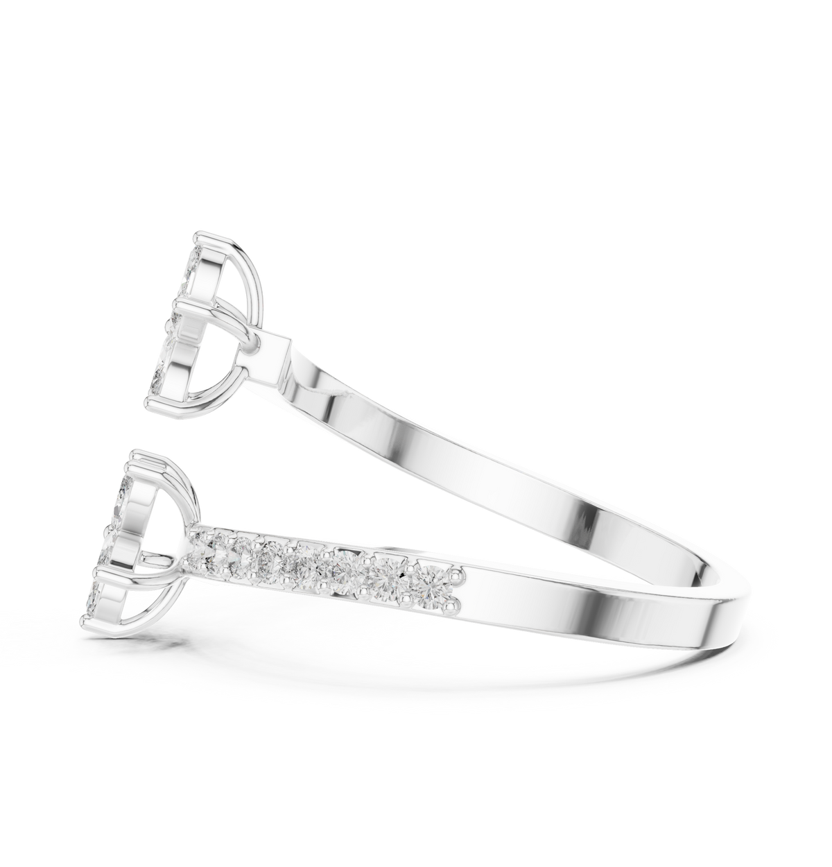 Gold Eternity Marquise Band Lab Grown Diamon Ophia Ring Lab Grown Diamond Jewellery