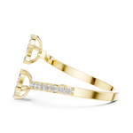 Gold Eternity Marquise Band Lab Grown Diamon Ophia Ring Lab Grown Diamond Jewellery