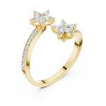 Gold Eternity Marquise Band Lab Grown Diamon Ophia Ring Lab Grown Diamond Jewellery