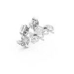 Gold Floral Vine Design Marquise Lab Grown Diamond Jovex Earring