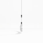 White Gold 1Ct Multi Floral Cluster Round Lab Grown Diamond Zivor Mangalsutra