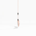 Rose Gold 2Ct Cluster Pear Lab Grown Diamond Xorlyn Mangalsutra