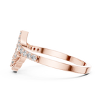 Gold Cluster Pave Round Lab Grown Diamond Inara Ring