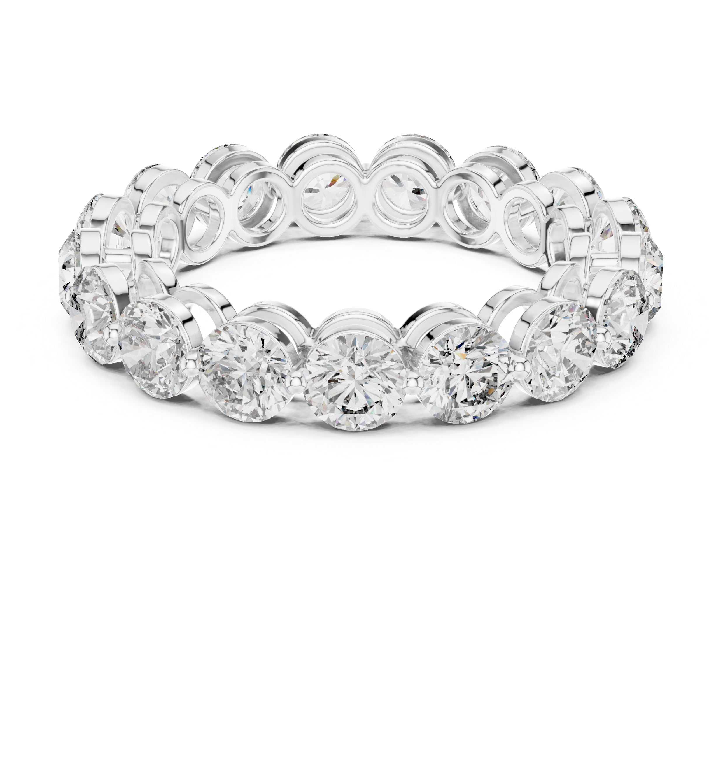 Gold Halo Setting Round Lab Grown Diamond Axima Ring