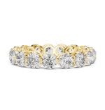 Gold Halo Setting Round Lab Grown Diamond Axima Ring