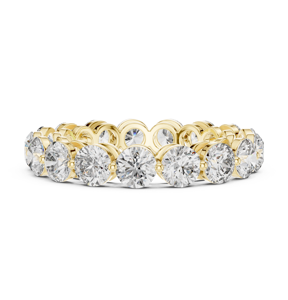 Gold Halo Setting Round Lab Grown Diamond Axima Ring