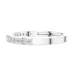 Gold Pave Eternity Prong Round Lab Grown Diamond Arvix Ring