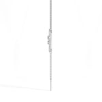 Round Lab Grown Diamond Fringe Y-Sabine Pendant
