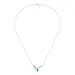 Marquise & Round Lab Grown Diamond Cluster Marlena Pendant  