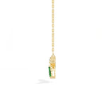 Marquise & Round Lab Grown Diamond Cluster Marlena Pendant  