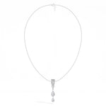 Graduated Pear Drop Lab Grown Diamond Pendant Marisol Necklace