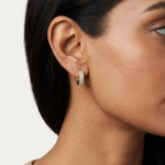 Gold 0 20Ct Aitor Lab Grown Diamond Mini Hoop Earrings